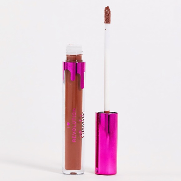 I Heart Revolution Chocolate Lip Gloss - Chocolate Fudge - Picture 1 of 4